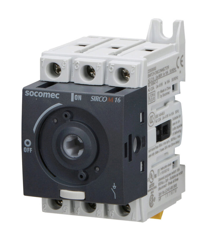 Socomec 22003000 - Disconnect Switch 30A 690V AC (PLP Frame Compatible)