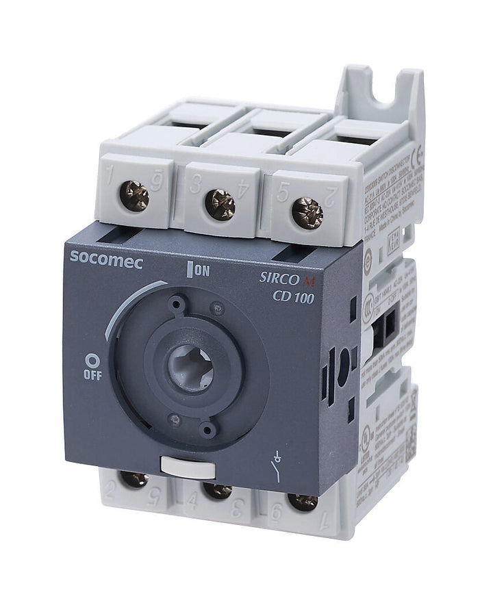 Socomec 22003009 - Disconnect Switch 600V AC (PLP-Compatible Frame)