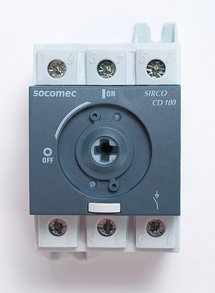 Socomec 22003009 - Disconnect Switch 600V AC (PLP-Compatible Frame)