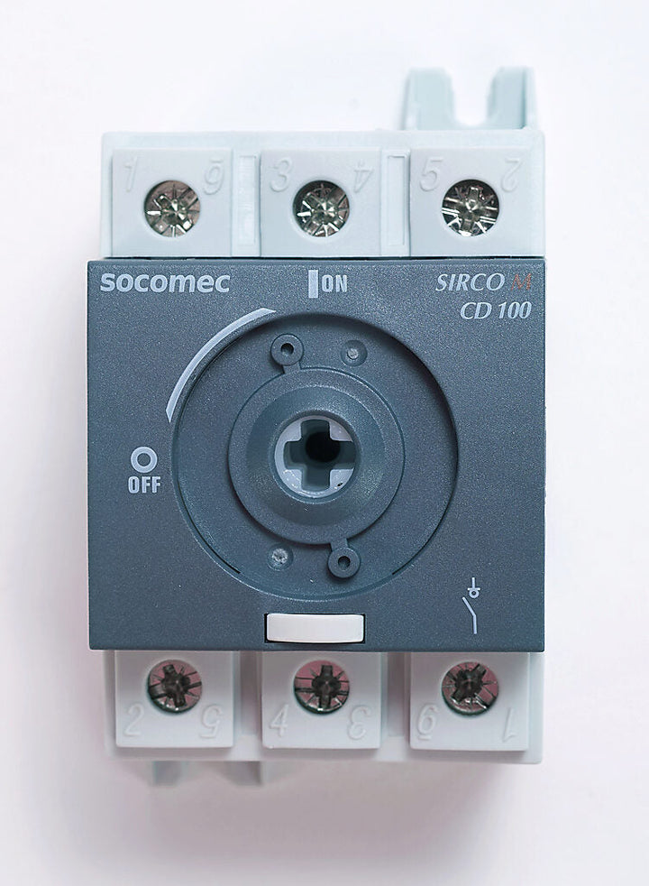 Socomec 22003009 - Disconnect Switch 600V AC (PLP-Compatible Frame)