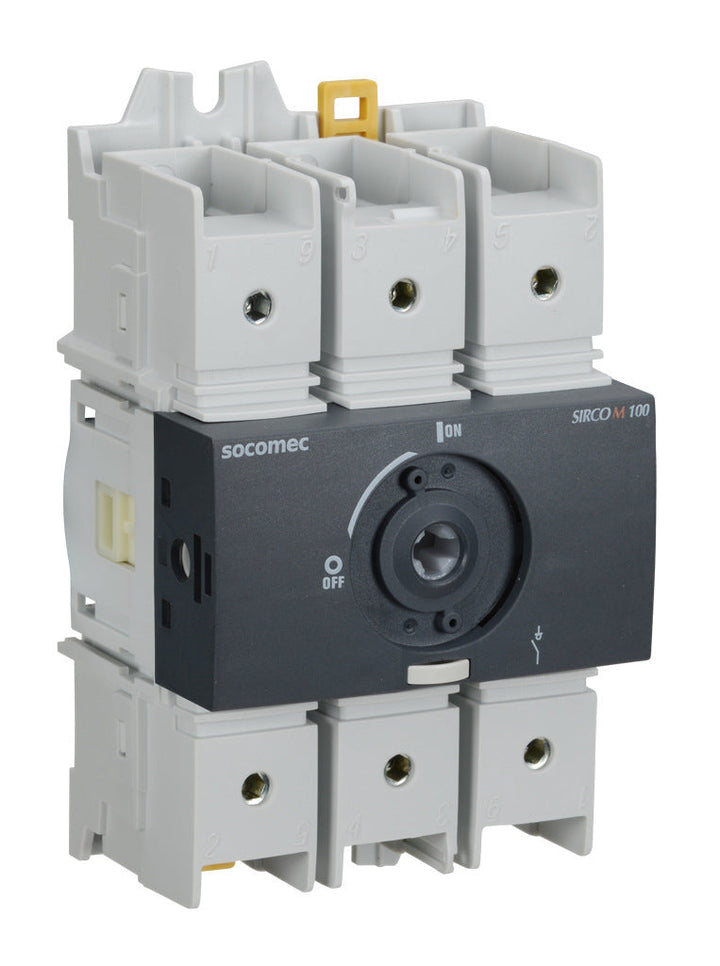 Socomec 22003010 - Disconnect Switch 600V AC/30A (PLP Frame Compatible)