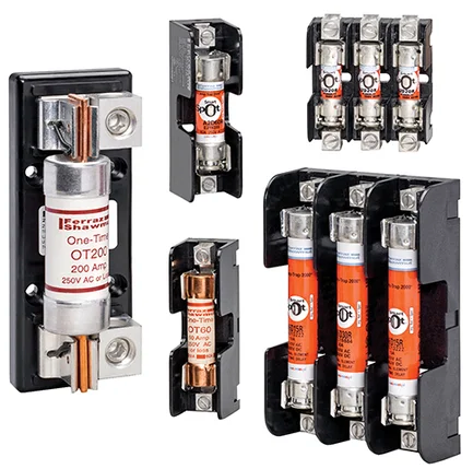 Mersen 24033R - 240V Fuse Block (400A, Box Mount)