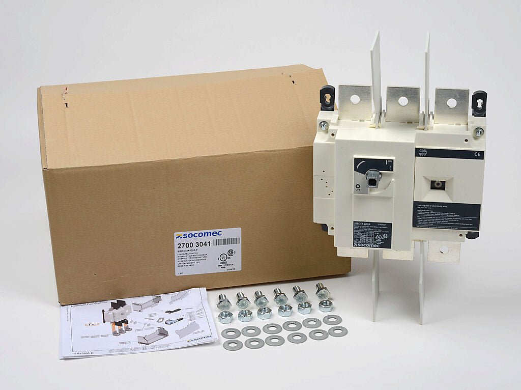 Socomec 27003041 - Disconnect Switch 690V AC 125A (PLP Frame Compatible)