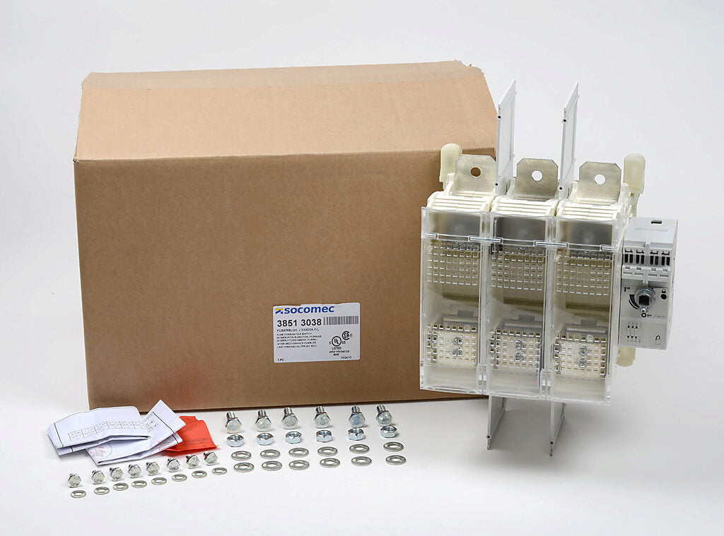 Socomec 38513038 - Disconnect Switch 690V AC 125A (PLP Frame Compatible)