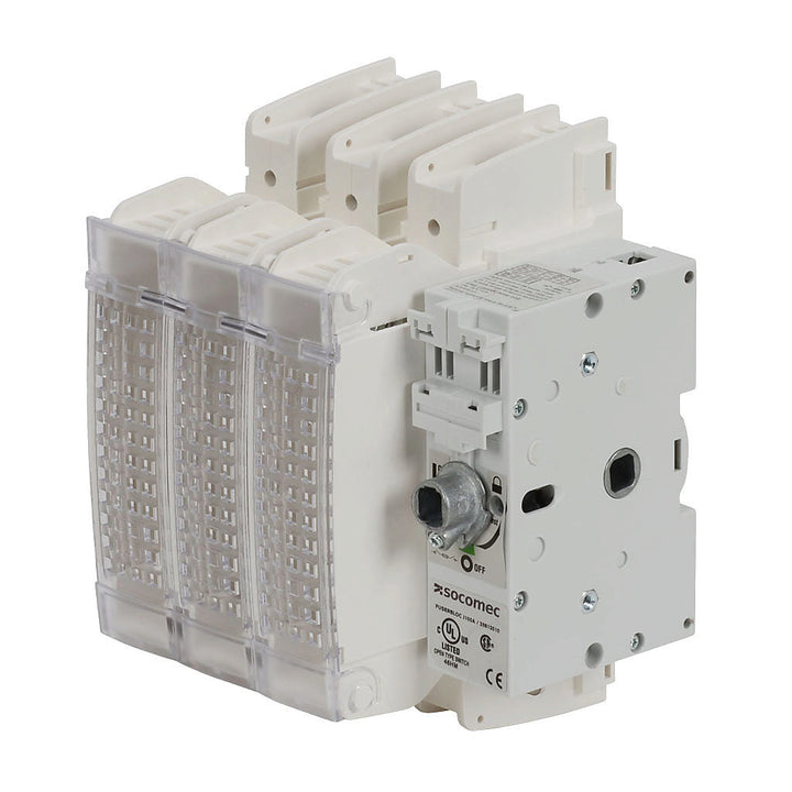 Socomec 38613010 - Disconnect Switch 690V AC 125A (PLP Frame Compatible)