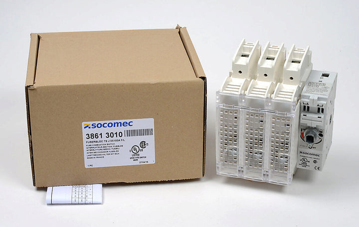 Socomec 38613010 - Disconnect Switch 690V AC 125A (PLP Frame Compatible)