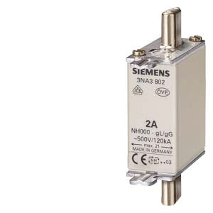Siemens 3NA3814 - NH00 Fuse 500V 35A (IEC 60269 Compliant)