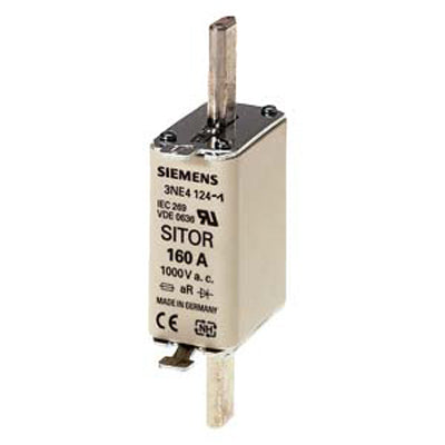 Siemens 3NE4122 - Low Voltage Fuse 1000V/125A (aR Class Blade-Type Protection)