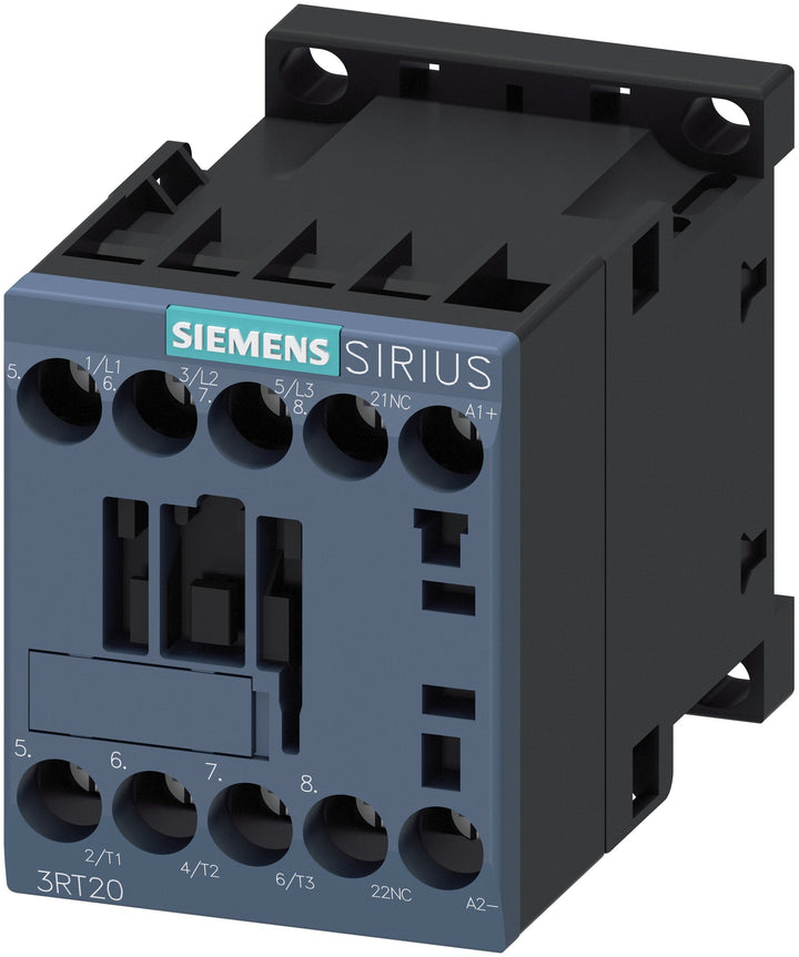 Siemens 3RT20181BB42 - Contactor 24V AC/DC 12A