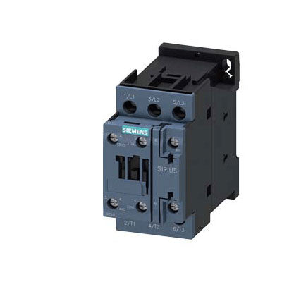 Siemens 3RT20231AK60 - Contactor 24V AC/DC 9A