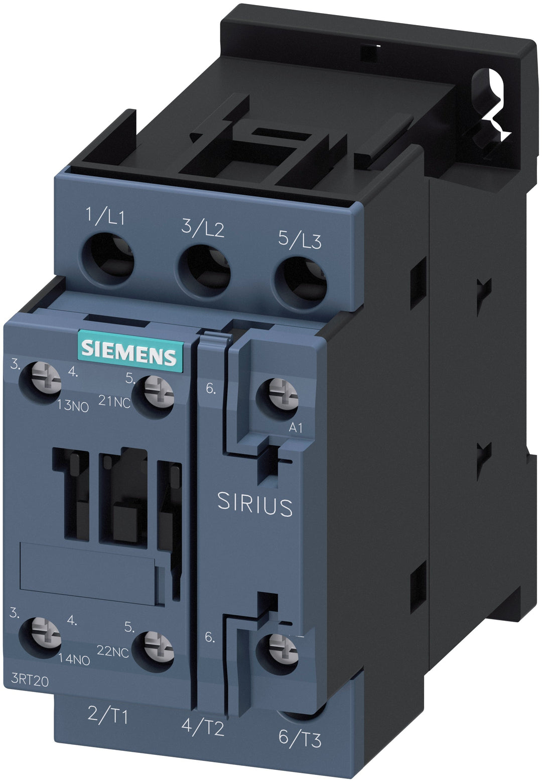 Siemens 3RT20281AF00 - Contactor 24V DC 12A 3-Pole