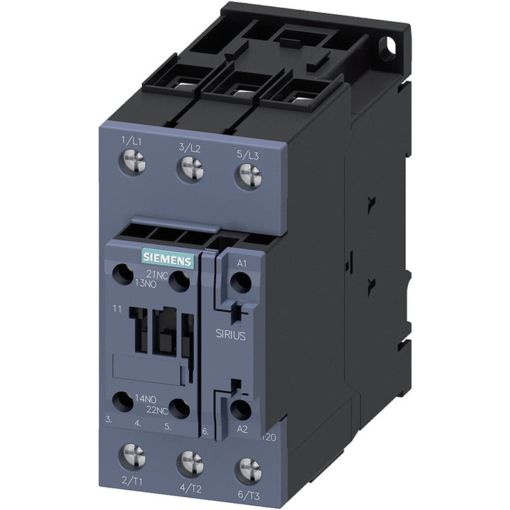 Siemens 3RT20361AK600UA0 - Contactor 600V 40A 3-Pole