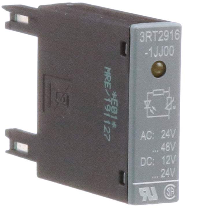 Siemens 3RT29161JJ00 - Auxiliary Contact Block 12-24V DC/24-48V AC