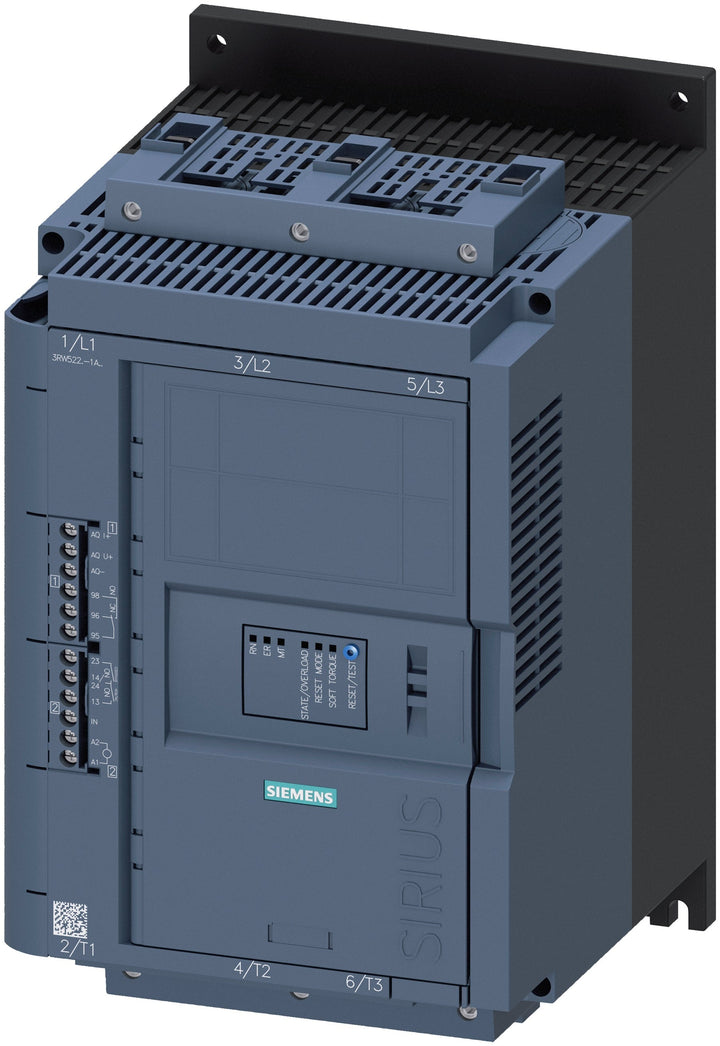 Siemens 3RW52251AC14 - Motor Starter Control 200-480V