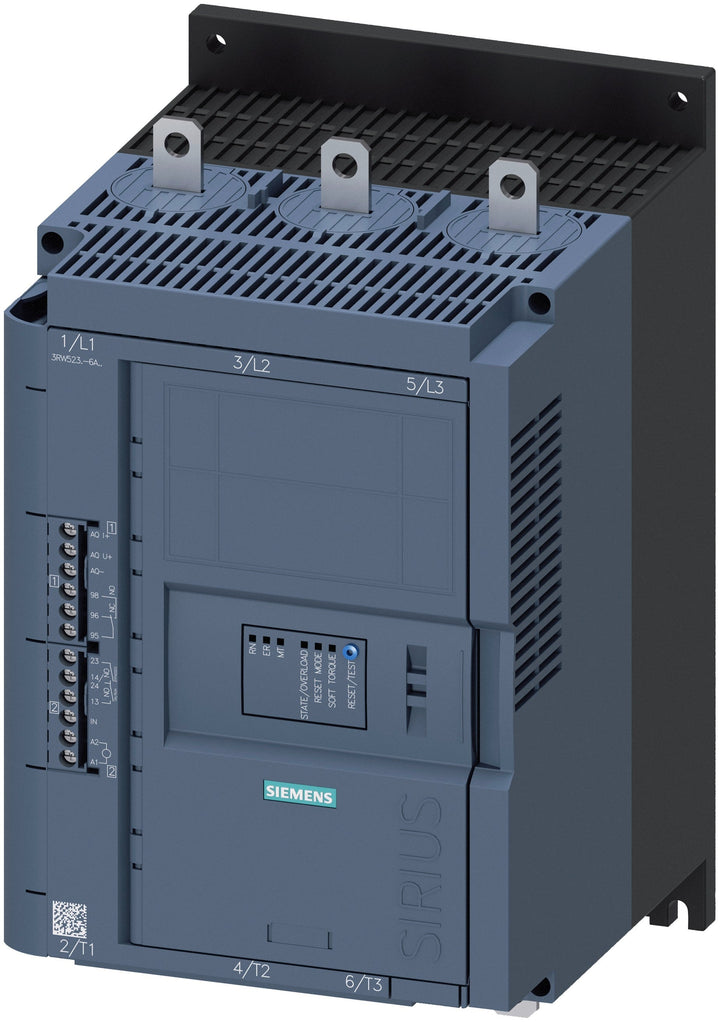 Siemens 3RW52356AC14 - Motor Starter Control 200-480V