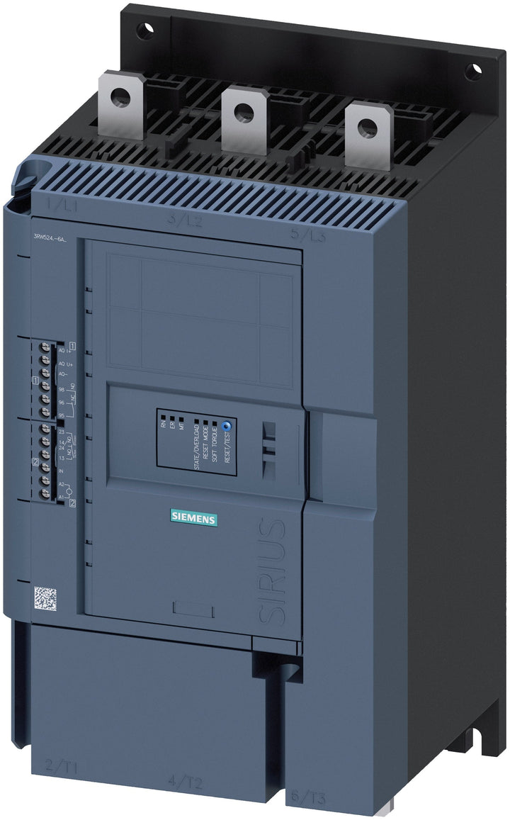 Siemens 3RW52436AC14 - Motor Starter Control 200-480V