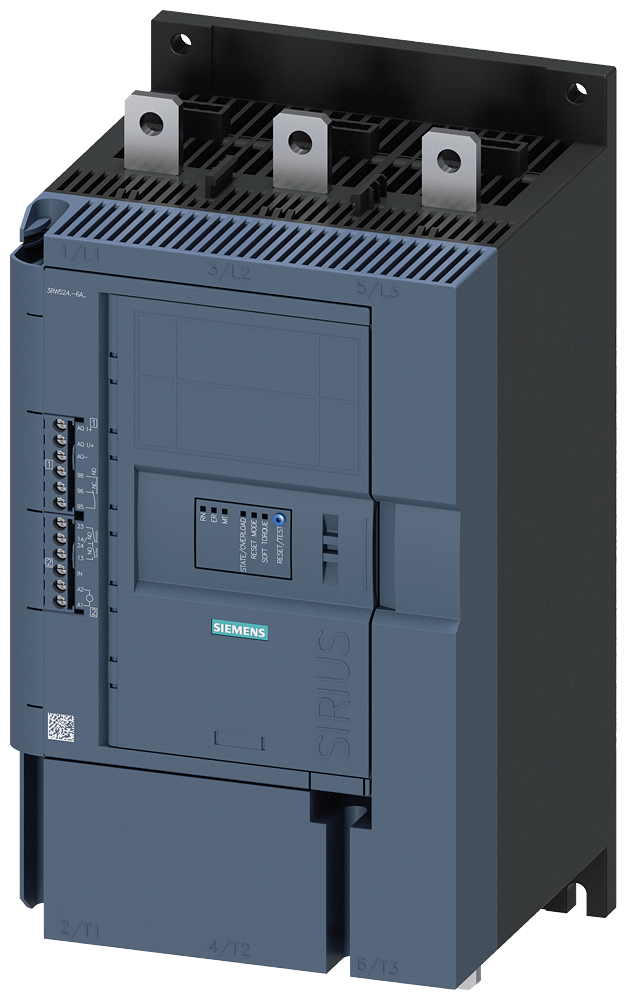 Siemens 3RW52466AC14 - Solid-State Soft Starter 480V AC 24-100A