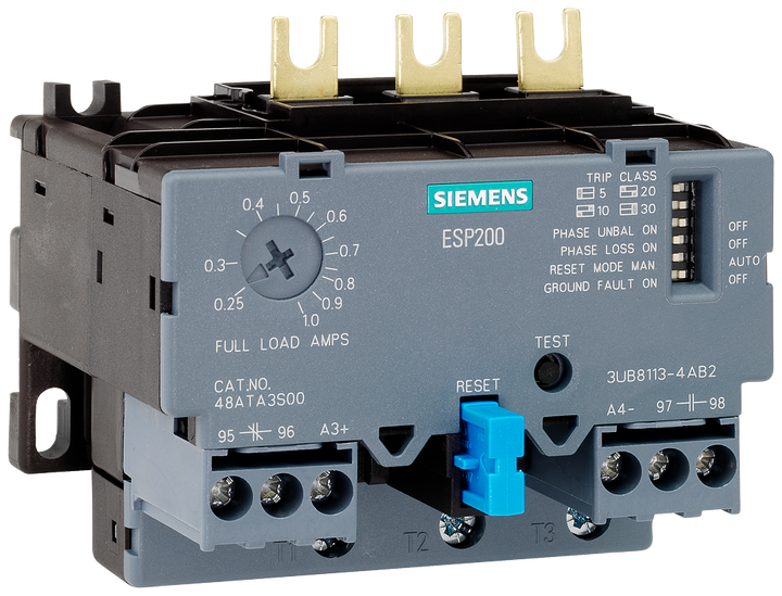 Siemens 3UB8113-4AB2 - Solid State Overload Relay 0.25-1A