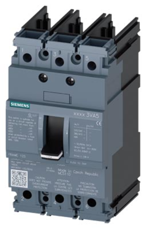 Siemens 3VA5140-6EF31-0AA0 - Molded Case 40A 3-Pole Breaker