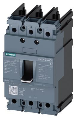 Siemens 3VA5111-4ED31-0AA0 - 3-Pole Molded Case Circuit Breaker 110A