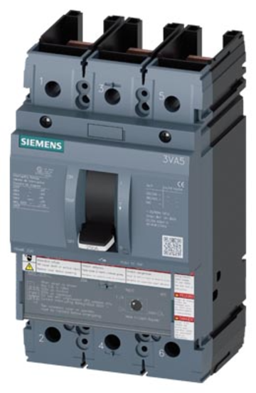 Siemens 3VA5270-5EF31-0AA0 - Molded Case Breaker 70A 600V 3-Pole