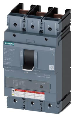 Siemens 3VA5460-0MH31-0AA0 - Molded Case 600A 3-Pole (65kA@480V)