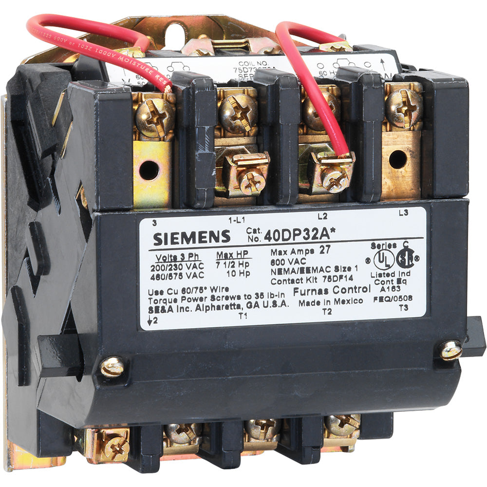 Siemens 40BP32AC - Contactor 600V 9A 3-Pole