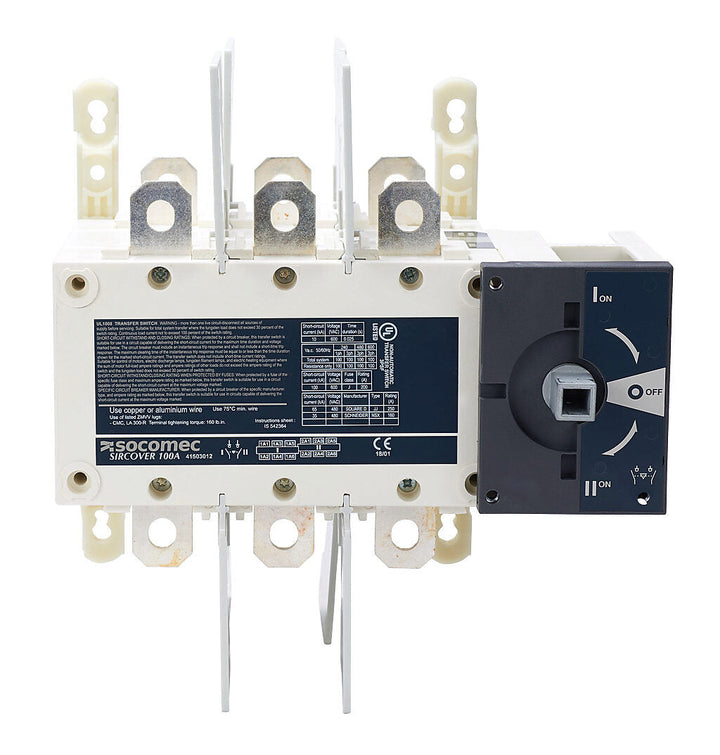 Socomec 41503012 - Automatic Transfer Switch PLP Frame Compatible (2 lb Compact Design)