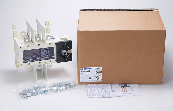 Socomec 41503012 - Automatic Transfer Switch PLP Frame Compatible (2 lb Compact Design)