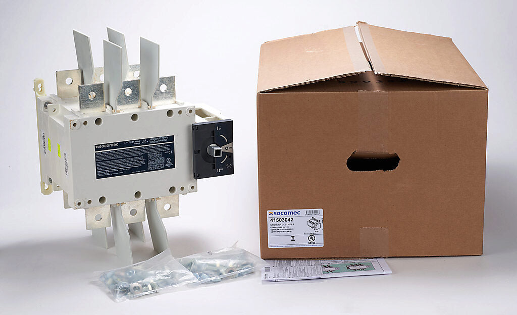Socomec 41503042 - Manual Transfer Switch PLP Frame Compatible (IEC 60947 Compliant)