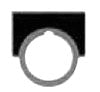 Siemens 52ND02B - Legend Plate Accessory (0.327" Aluminum Identification Plate)