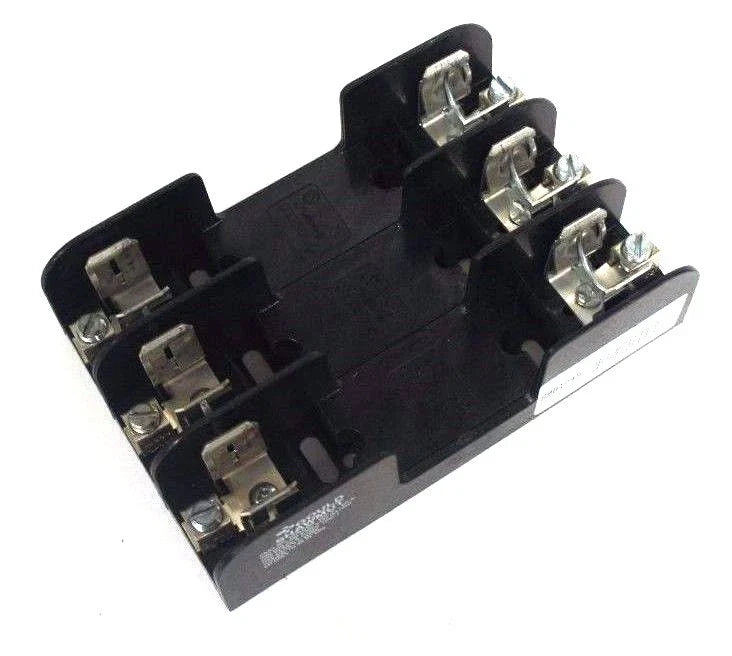Mersen 60658R - Class 606 Fuse Block 600V/60A (Industrial Power Protection)
