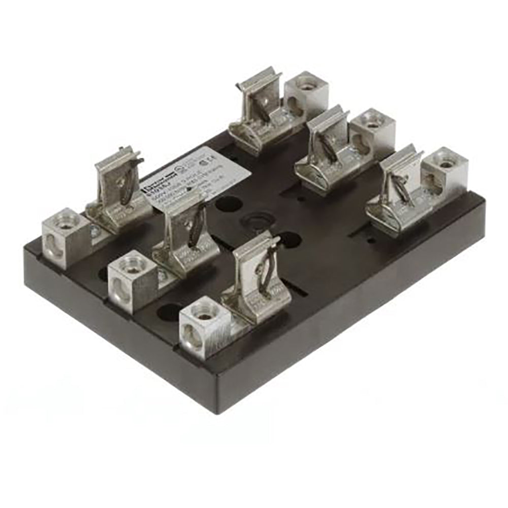 Mersen 61008SJ - 610 Series Fuse Block 600V/100A (Box Mounted)