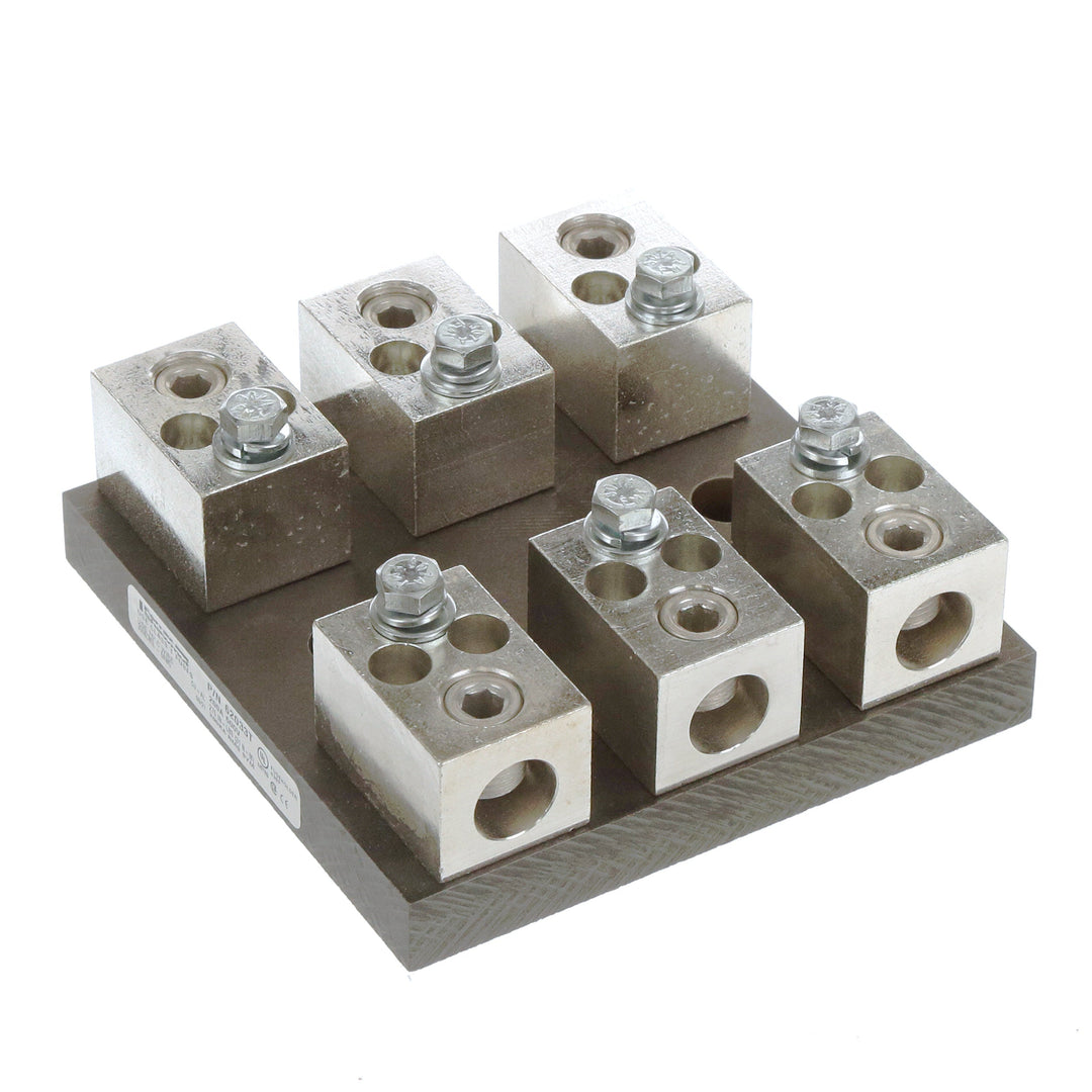 Mersen 62033T - A6T Fuse Block 200A (600V AC/DC Industrial Protection)