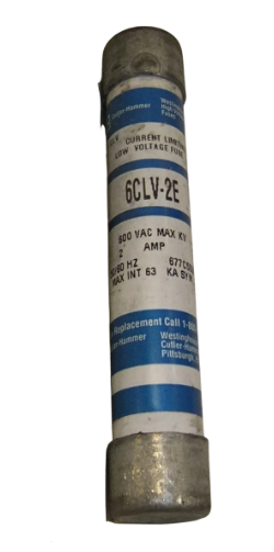 Eaton 6CLV-15E - Class E Fuse 15A 600V (Ferrule Connection)