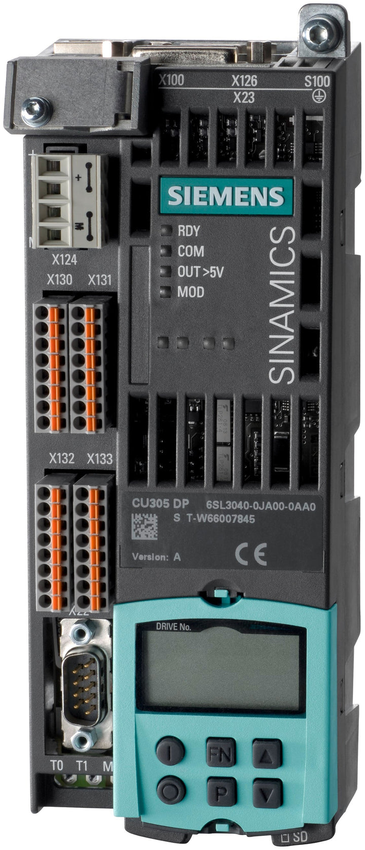 Siemens 6SL30400JA000AA0 - Control Unit Adapter, 24V DC, 0.8A