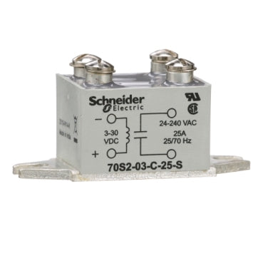 Schneider Electric 70S2-03-C-25-S - Thermal Overload Relay 0.1-0.16A