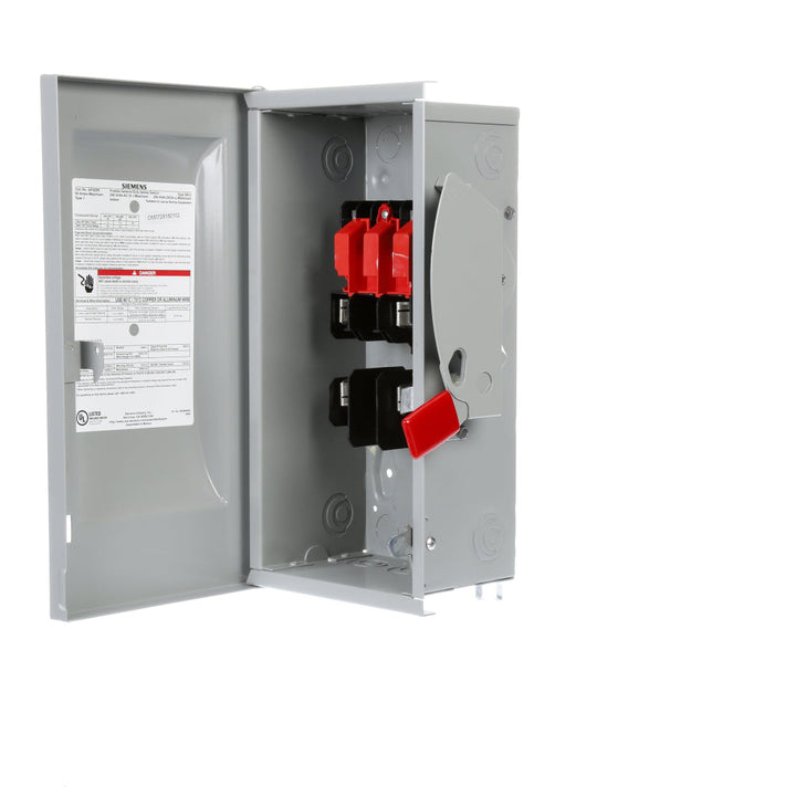 Siemens GF222N - Fusible Safety Switch 240V 60A (100kA AIC)