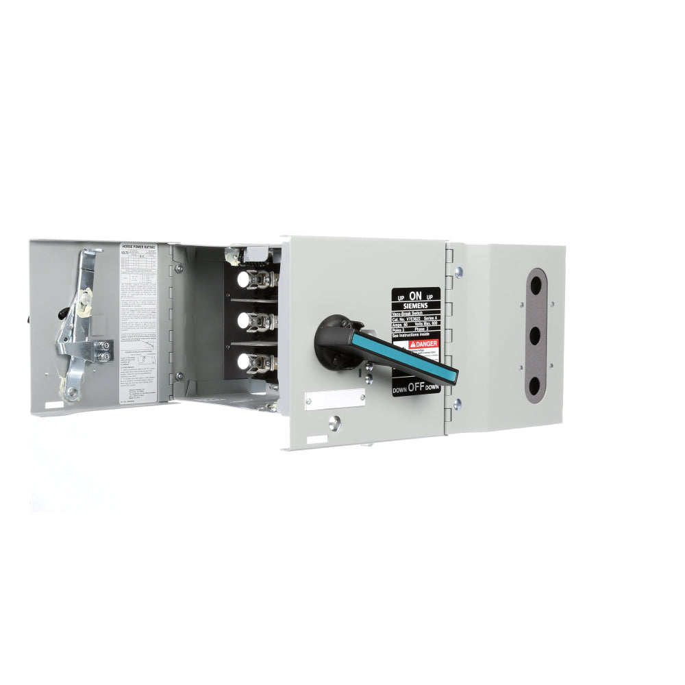 Siemens V7E3622 - Fusible Safety Switch 600V/60A (200kA AIC @480V)