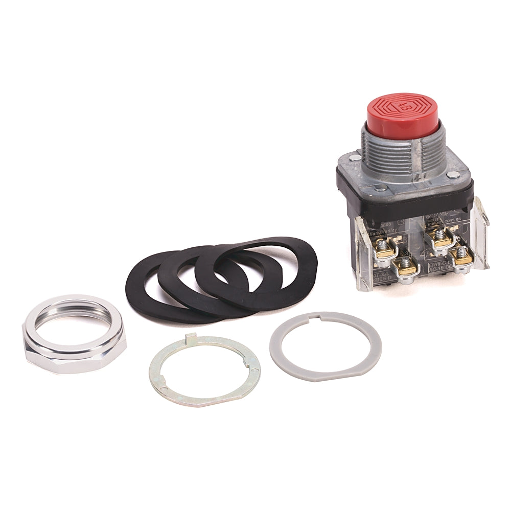 Allen-Bradley 800T-B6D2 - Push Button 600V 10A (30.5mm)