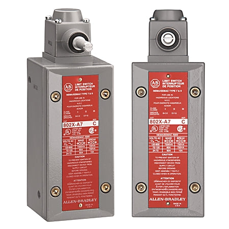 Allen-Bradley 802XH7 - 3-Pole Circuit Breaker 7A 600V AC