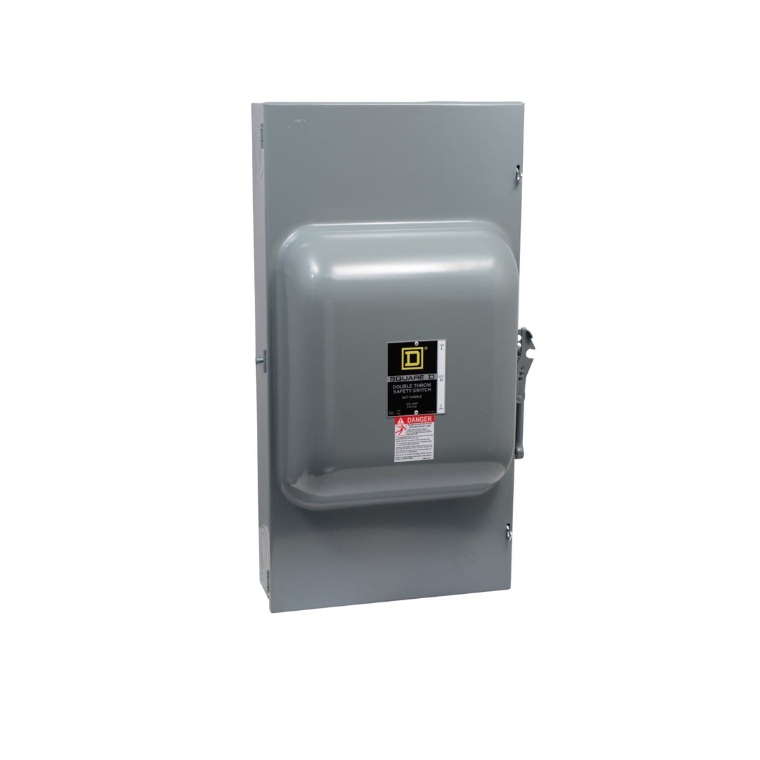 Square D 82254N - Non-Fusible Disconnect Switch 240V 200A (2-Pole Double Throw)