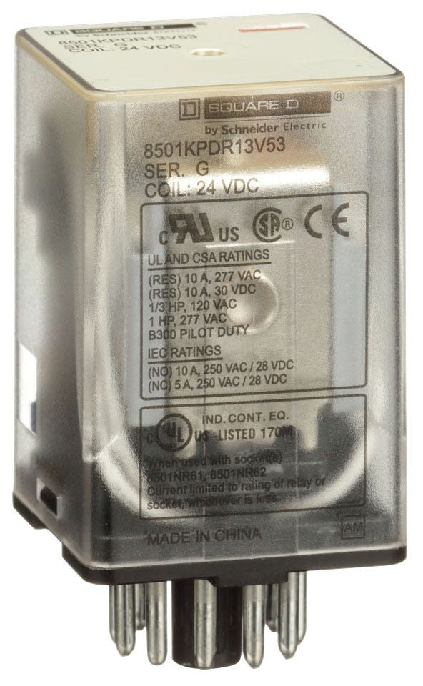Square D 8501KPDR13V53 - Motor Control Relay (CE/CSA/UL)