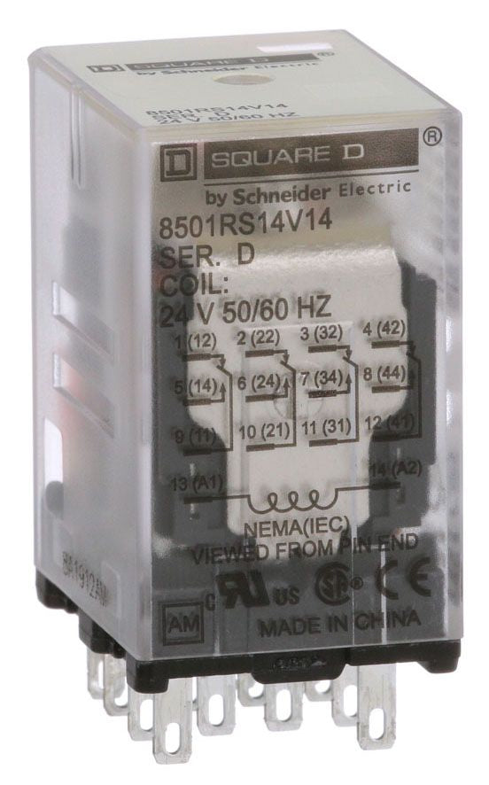 Square D 8501RS14V14 - Current-Limiting Fuse 600V AC/14A (UL/CSA/CE Certified)