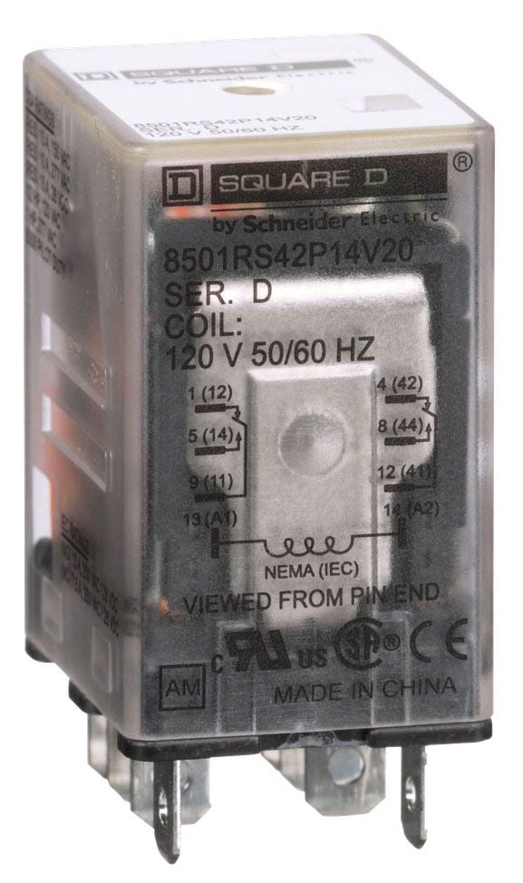 Square D 8501RS42P14V20 - Current-Limiting Fuse 20A 600V AC (UL/CSA/CE Certified)