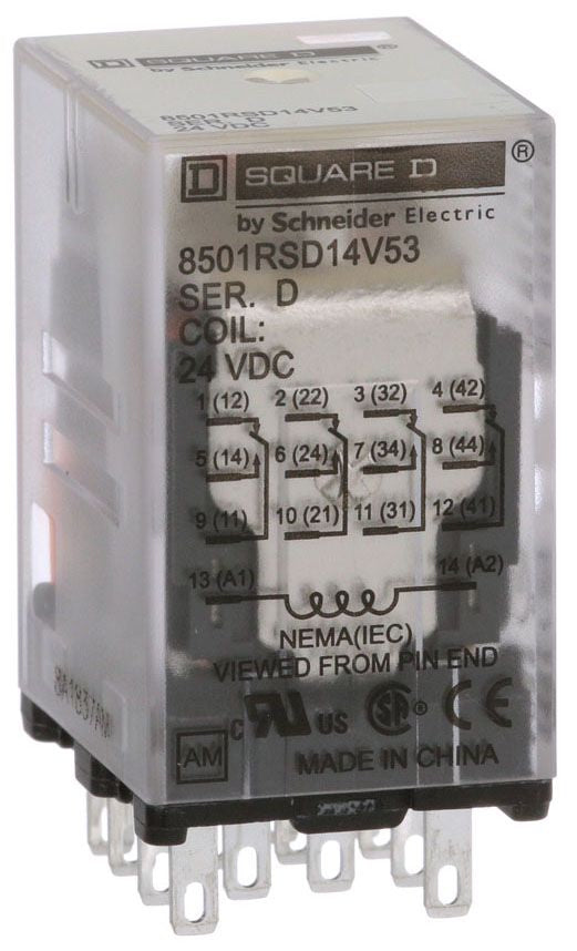 Square D 8501RSD14V53 - Current-Limiting Fuse 600V AC/14A (UL/CSA/CE Certified)