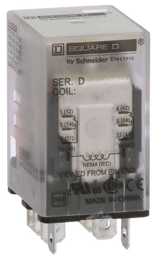 Schneider Electric 8501RSD42V53 - Medium-Duty Fuse 42A 600V (UL/CSA/CE Certified)