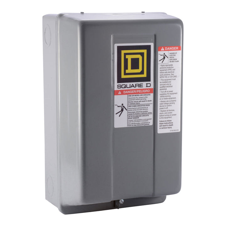 Square D 8502SAG11V02 - Contactor 600V 9A 2-Pole