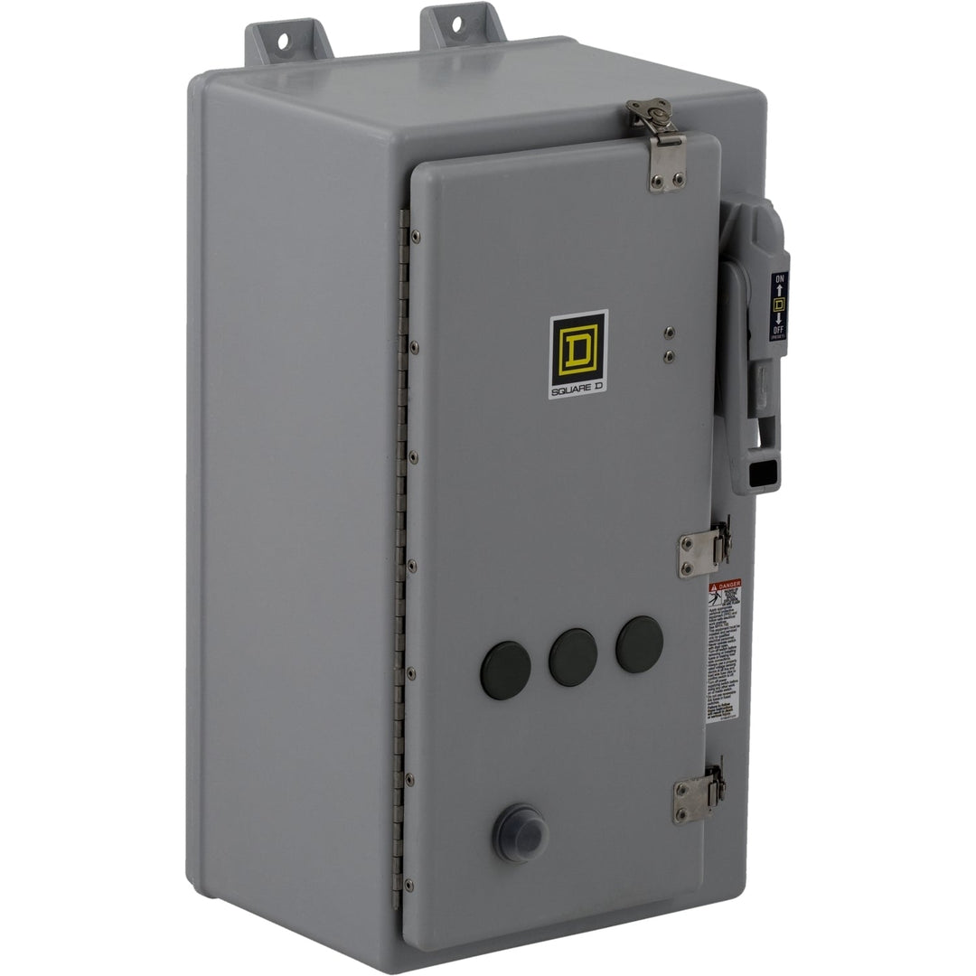 Square D 8538SCW22V02S - NEMA Motor Starter Size 2 (600VAC, 27A)