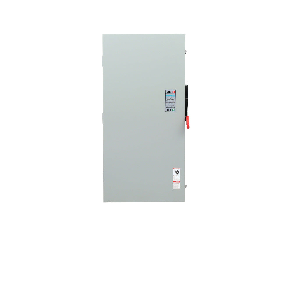 Siemens HF366NRA Disconnect Switch (Fusible) 600A 600V Nema 3R includes Neutral - Essential Electric Supply